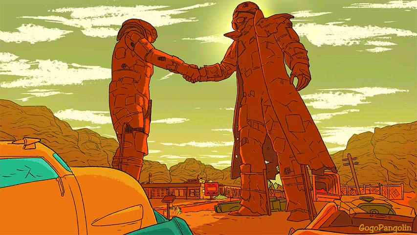 Mojave Ranger Fallout Fallout New Mojave Outpost by GoGoPangolin on DeviantArt