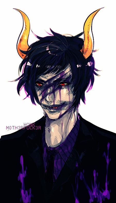 Gamzee in a suit