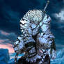 Siberian Tiger Anthro in Icy Landscape