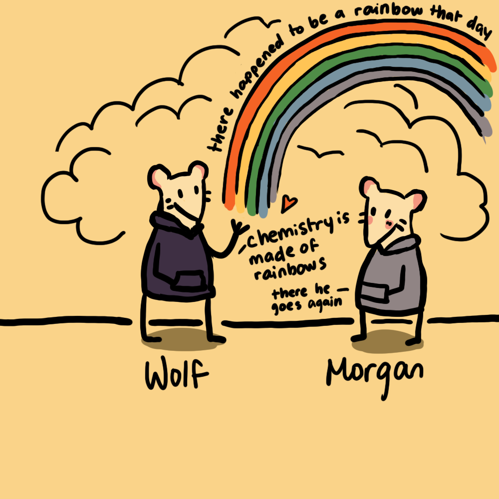 World of Morgan III: Rainbows and Chem