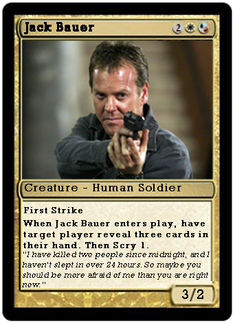 Magic: The Gathering: Jack Bauer by coolcat001100 on DeviantArt