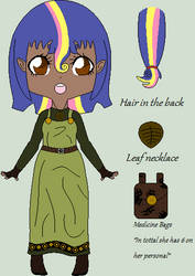 New Oc Ref: Eleanor Qiven The Medicinal Elf by WhiteMageHealer