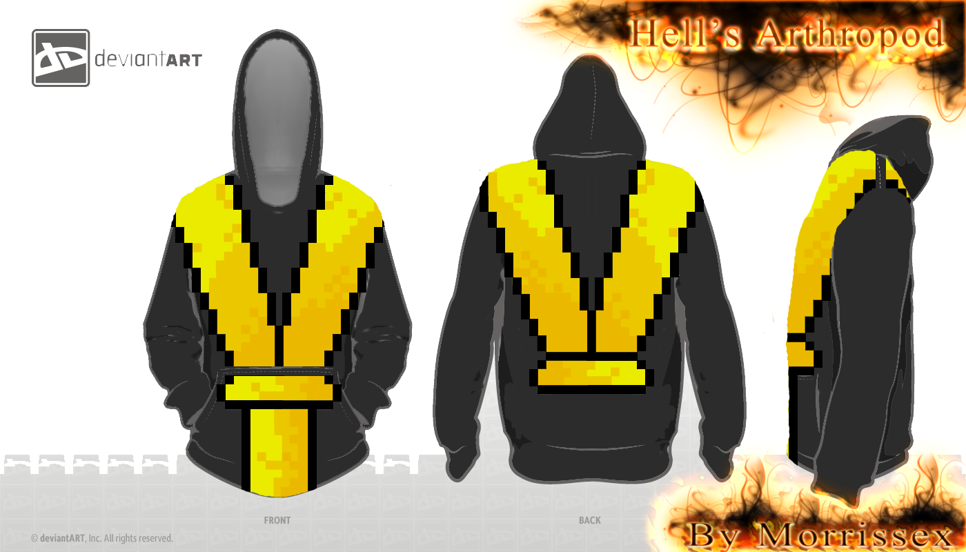 Hell's Arthropod Ninja hoodie