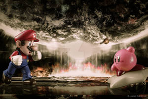 Final Destination - Mario vs Kirby, Super Smash Br