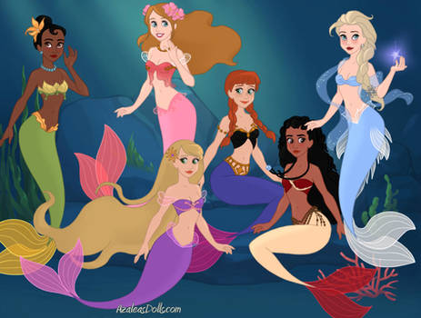 Disney Mermaids -Mermay Day 2