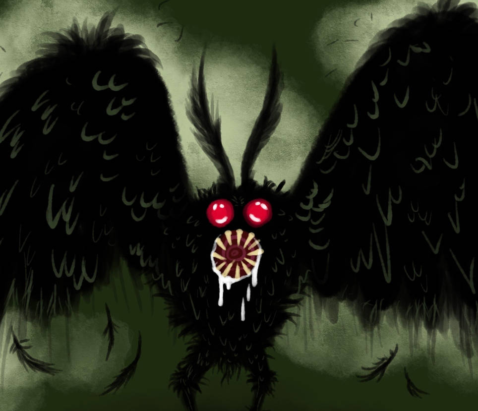 Mothman by AndysDarkToonz2001 on DeviantArt