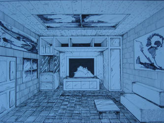 Two Point Perspective Room