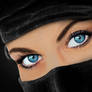 blue Eyes - digital painting
