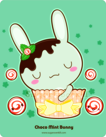 Chocolate Mint Bunny