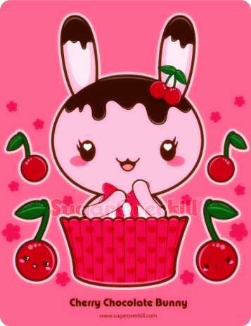 Cherry Chocolate Truffle Bunny
