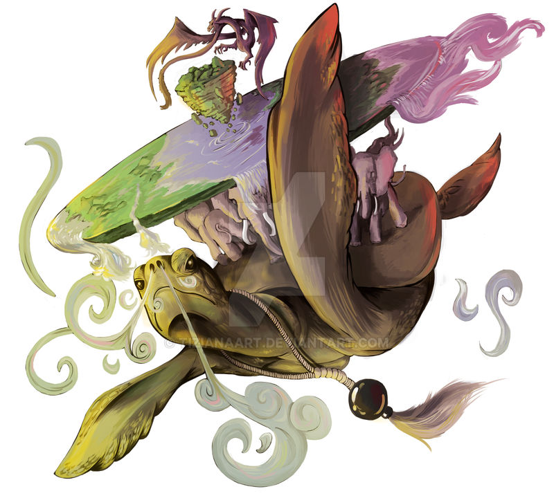 Deviantart Discworld Discworld - Mundodisco by TizianaART on DeviantArt