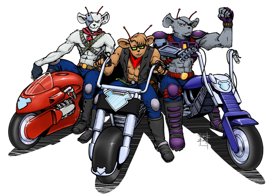 Biker Mice from Mars (FanArt)