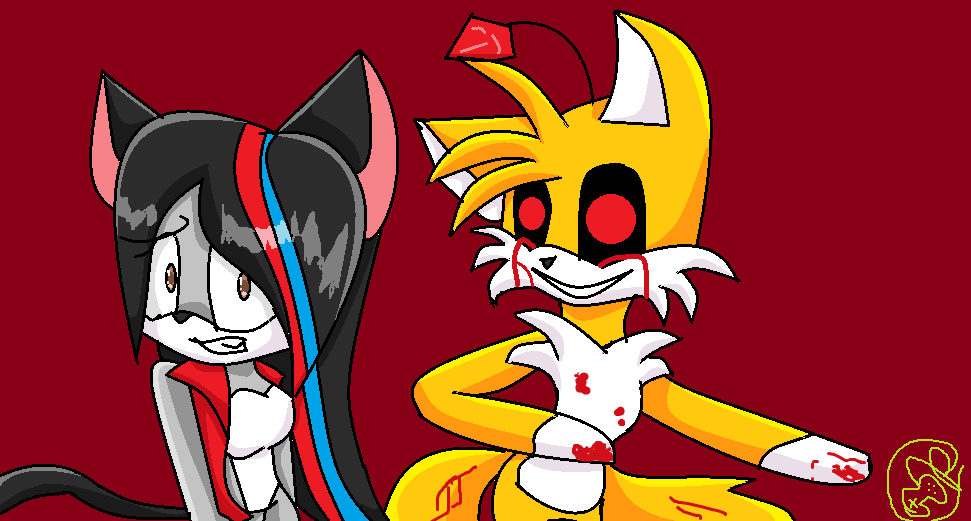 Tails Doll and Sonic exe. by Teen-Ninja-Girl on DeviantArt