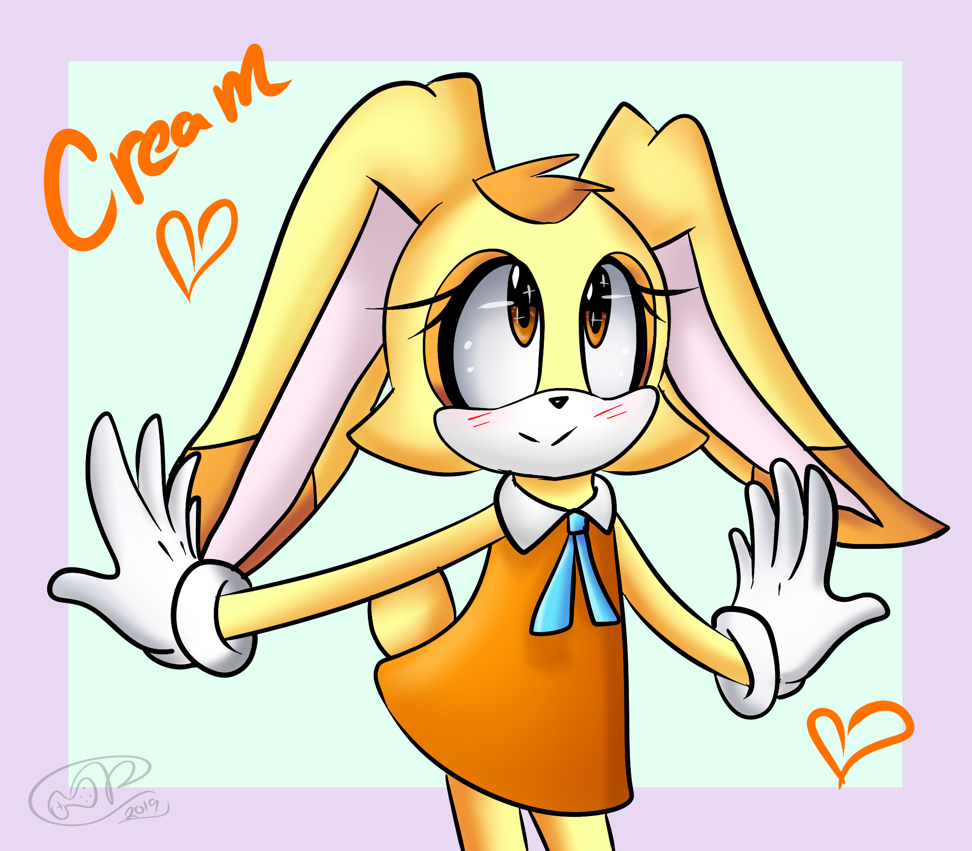 Cream The Rabbit Back Cream The Rabbit by yoshiyoshi700 on DeviantArt