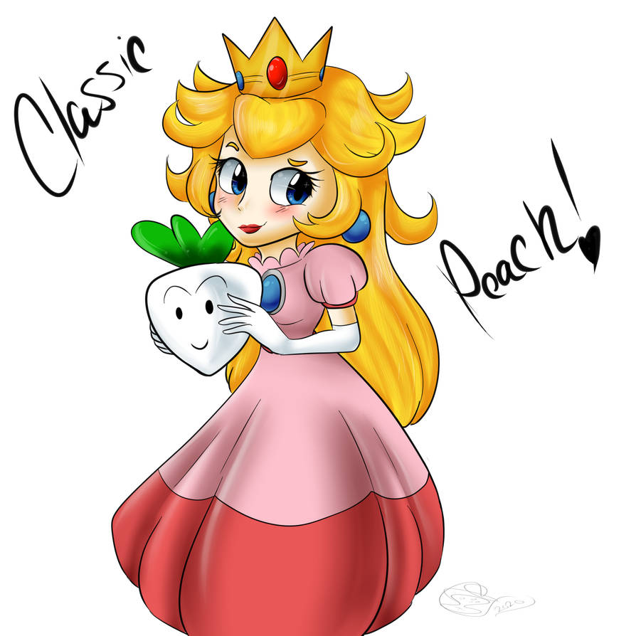 Classic N64 Princess Peach by yoshiyoshi700 on DeviantArt