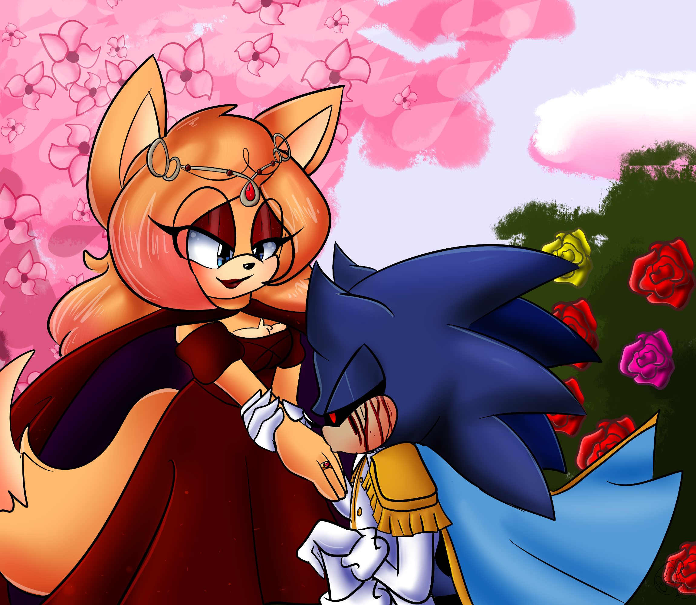 sonic eyx and metal sonic exe by koheisupra on DeviantArt