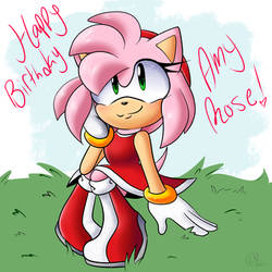 Happy Birthday Amy Rose 2021
