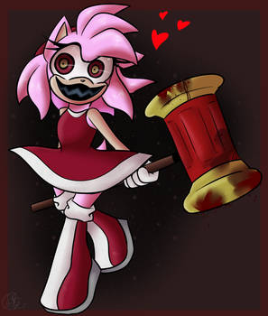 Possessed Amy Rose //Drawtober 2021 week 1//