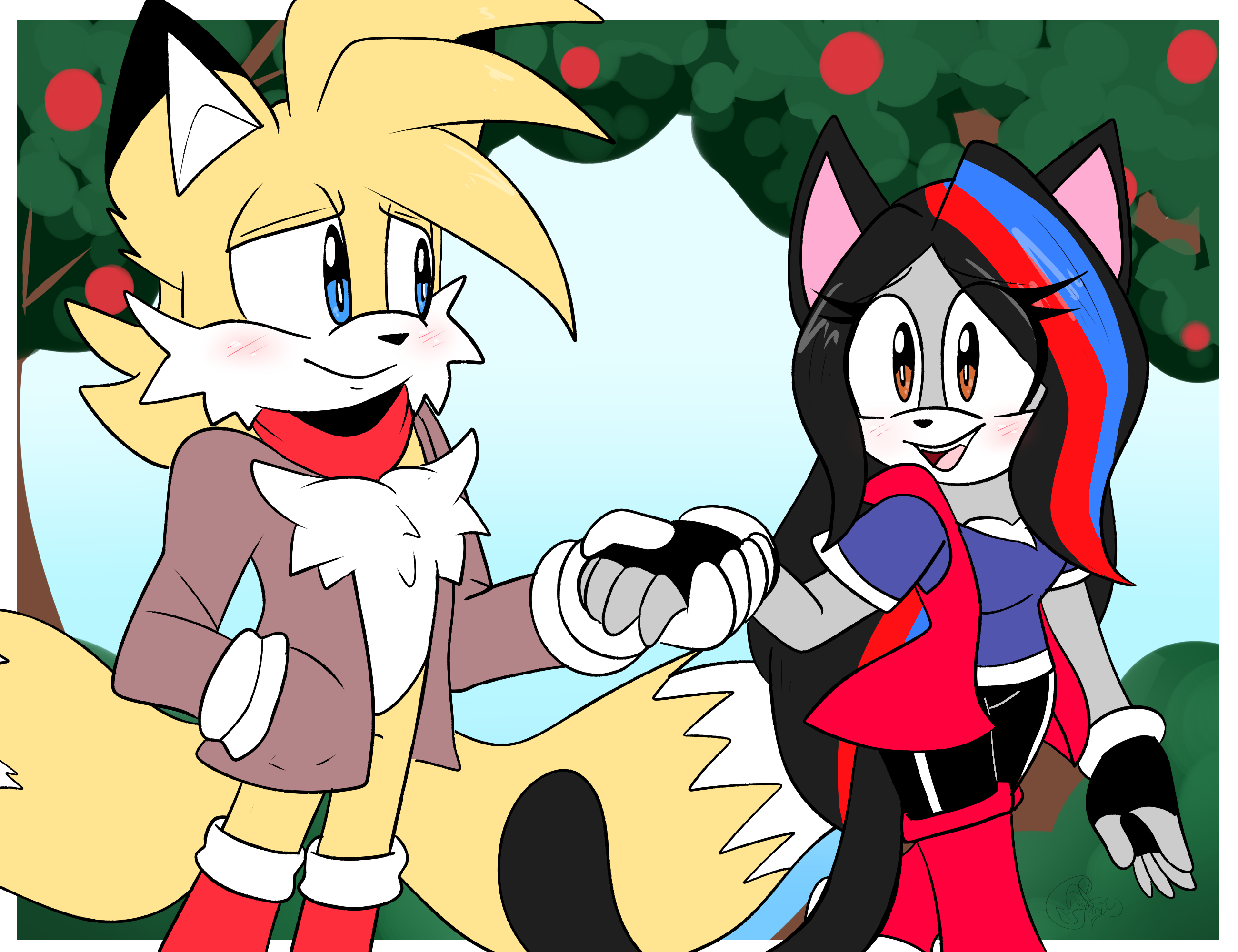 Sonic and Tails by yoshiwoshipower99 -- Fur Affinity [dot] net