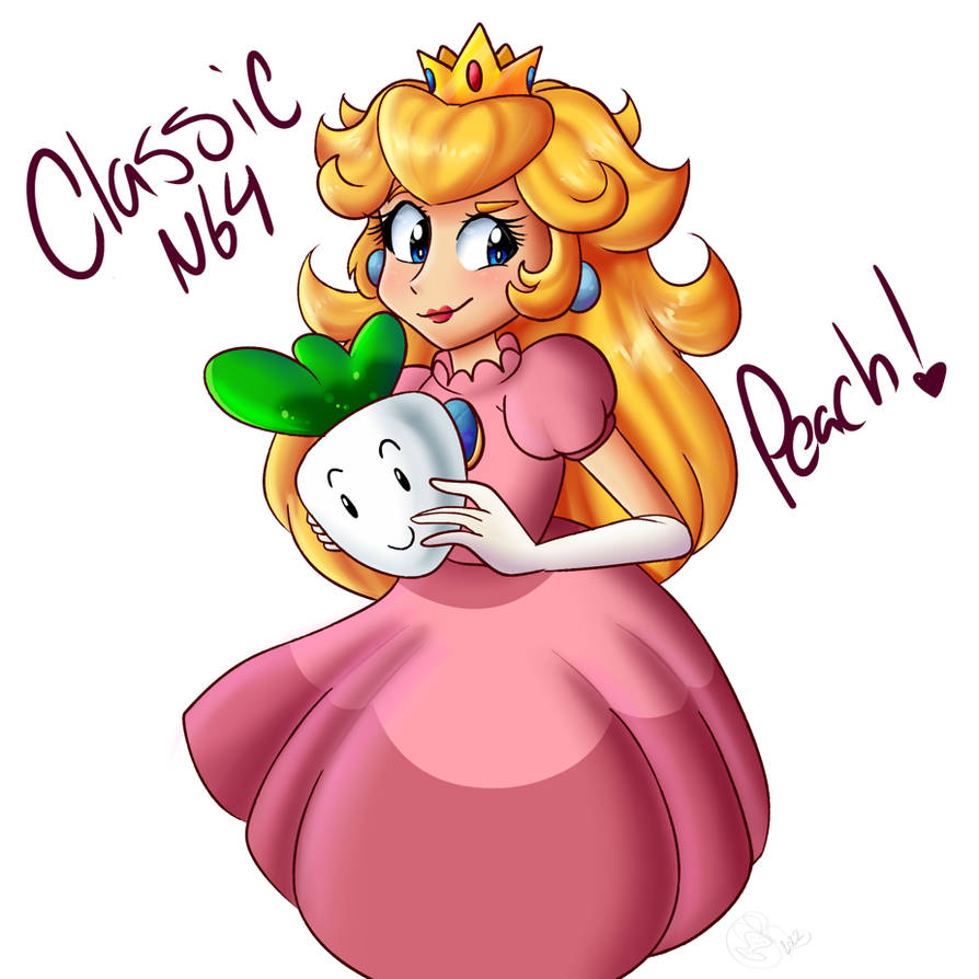Classic N64 Peach //REDRAW// by yoshiyoshi700 on DeviantArt