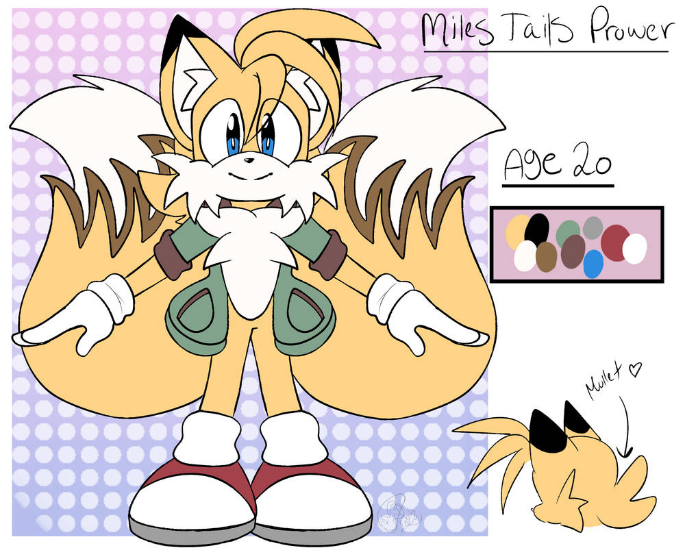 Tail Ref Adult Tails ref sheet 2022 by yoshiyoshi700 on DeviantArt