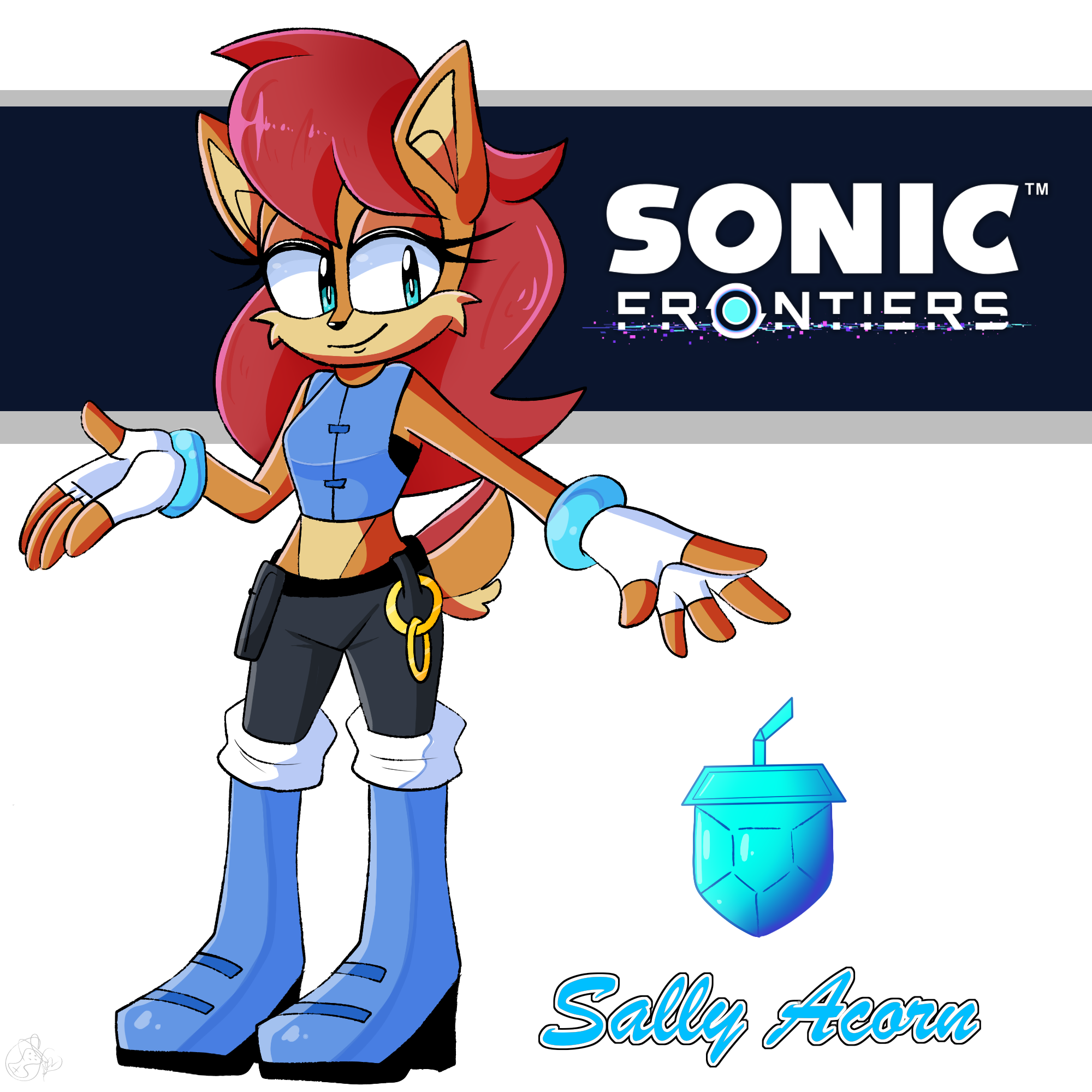Sonic Frontiers Sally Acorn Mod? by brandonallen1213 on DeviantArt