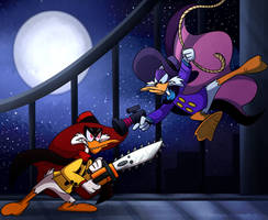 Darkwing Duck vs Negaduck