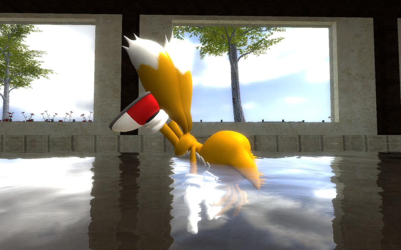 Tails Pool Tails likes the pool (part 6) by TAILSANDCOSMOXCREAM on DeviantArt