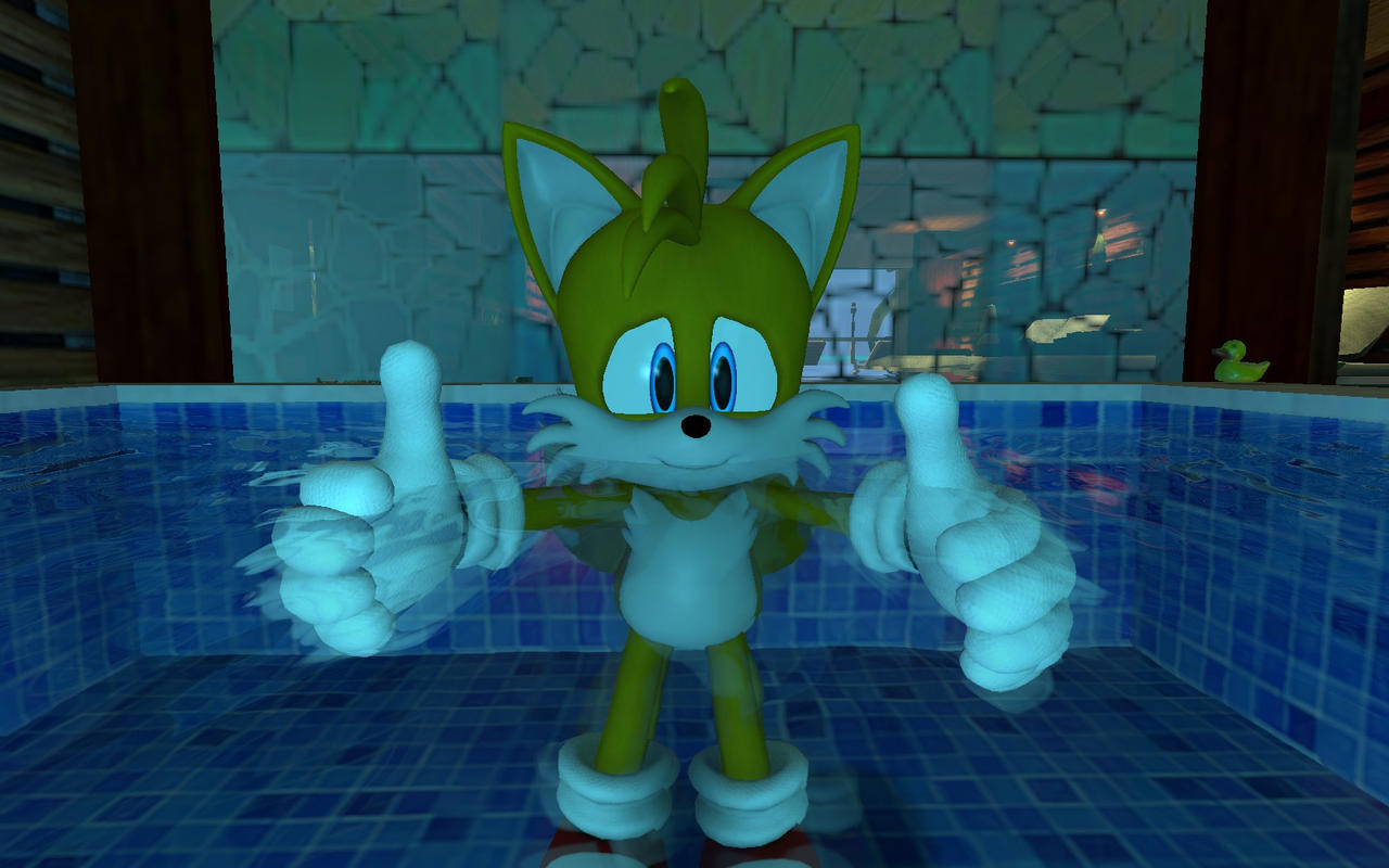 Tails hugs you in the jacuzzi 1/2 by TAILSANDCOSMOXCREAM on DeviantArt