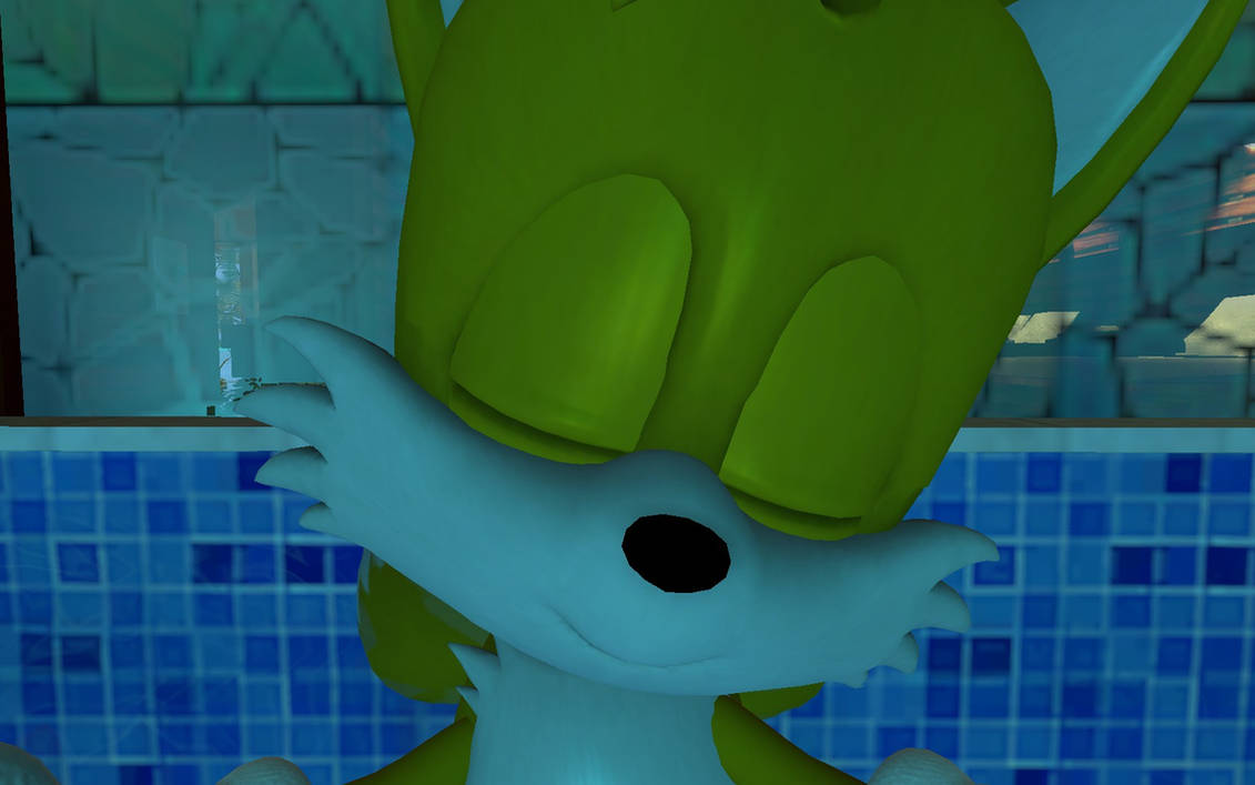 Tails Classic hugs you in the jacuzzi 2/2 by TAILSANDCOSMOXCREAM on ...