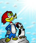 Woody and Chilly Willy by widdywoodpecker