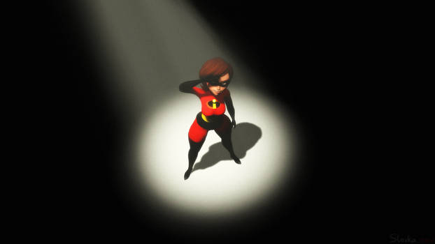 [SFM] Elastigirl - scene with a spotlight