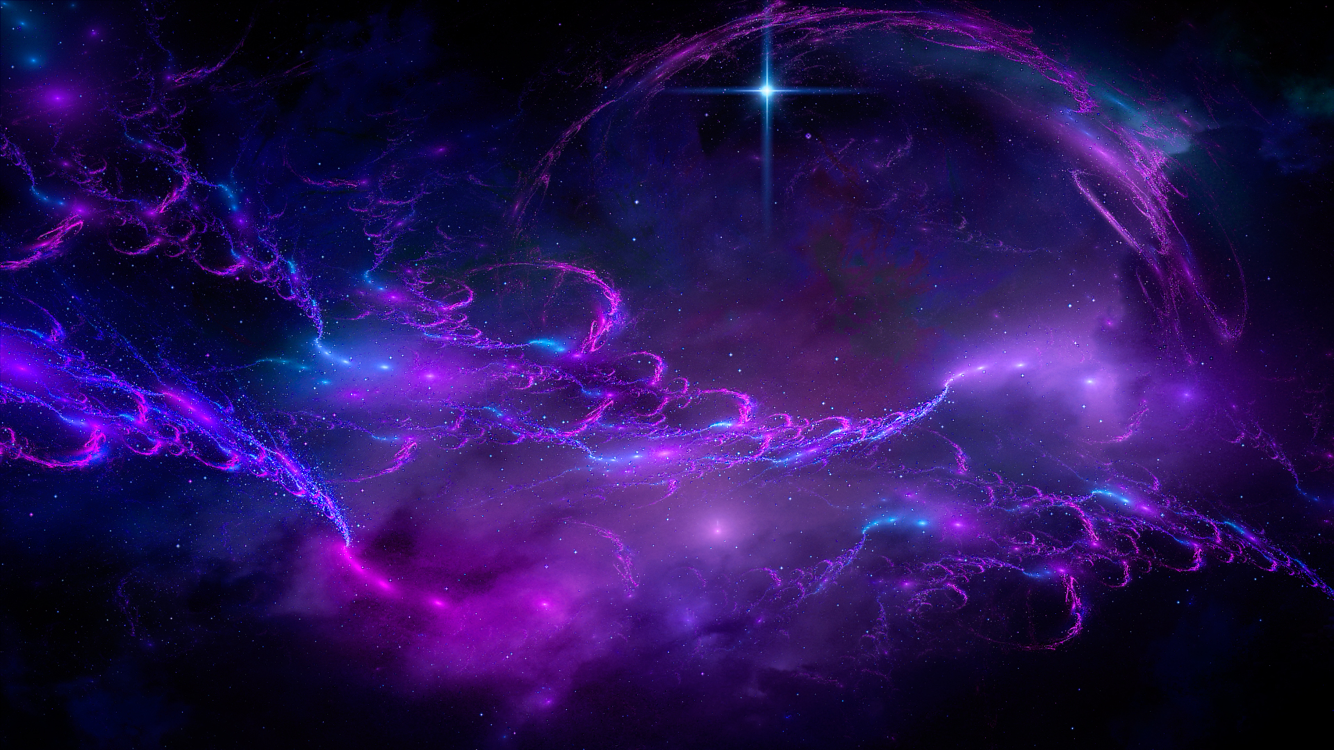 Сине розовый свет. Фиолетовый космос. Космос фон. Неоновый космос. Красивый космический фон.