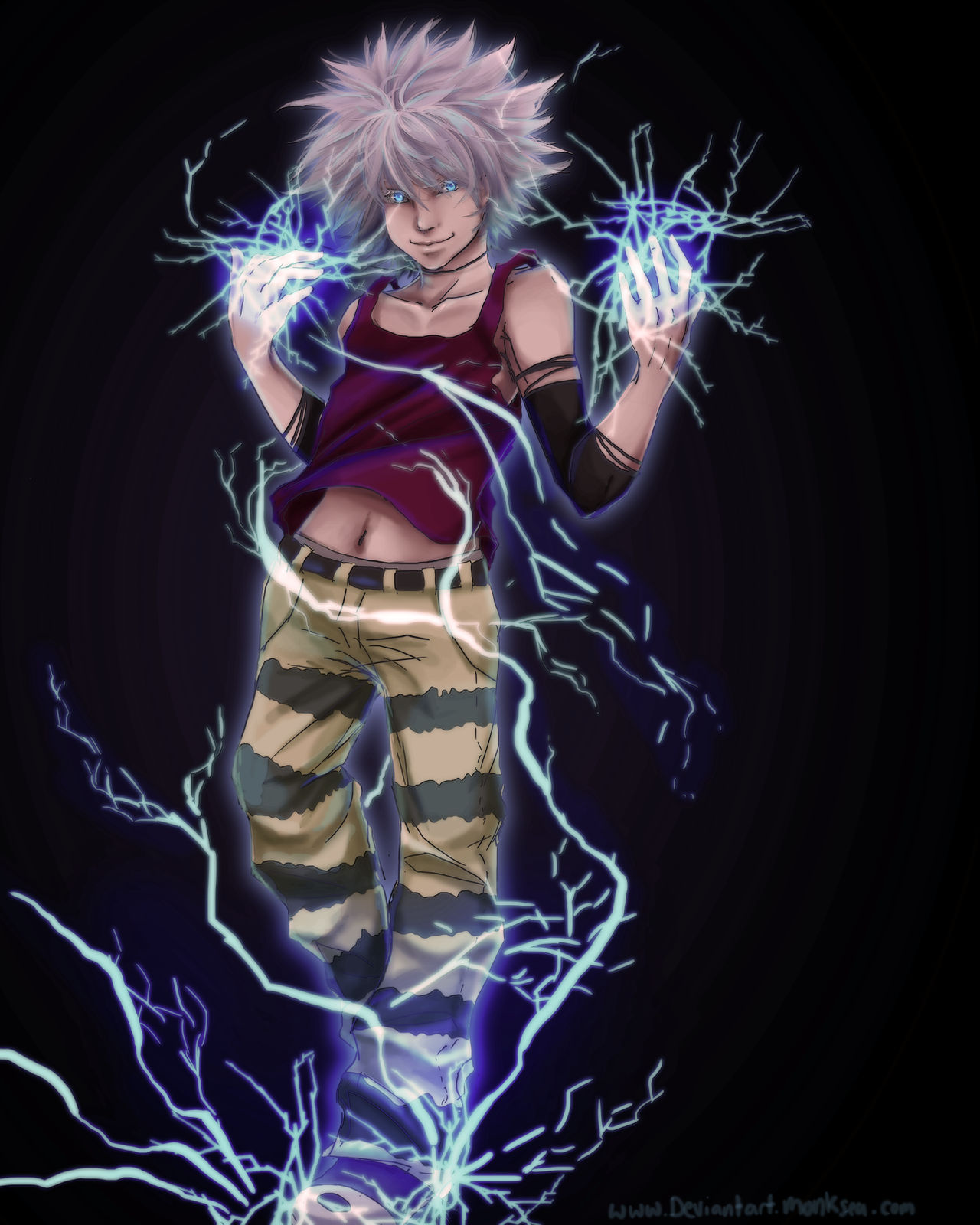 Godspeed Killua by IntoTheFrisson on DeviantArt