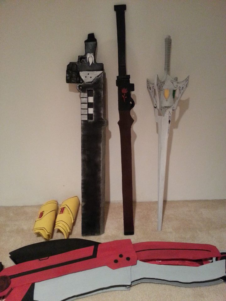 RWBY Props ALL DONE