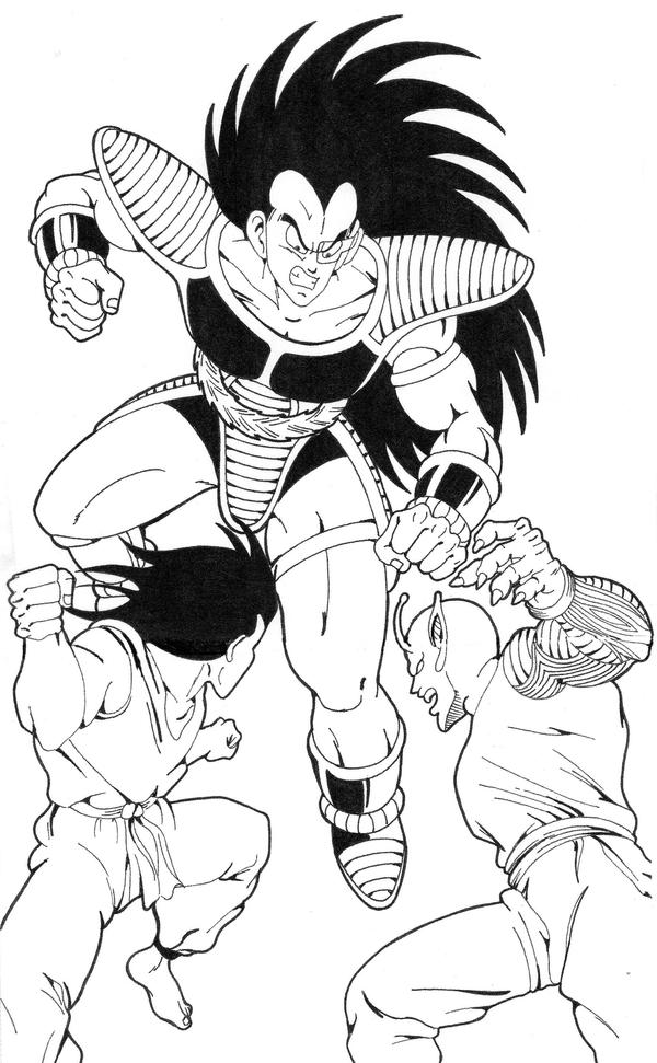 Raditz Attack by Nes44Nes on DeviantArt