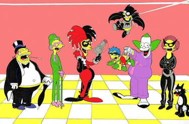 Simpsons DC Colored Complete