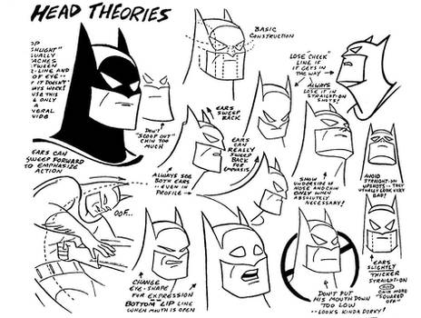 Batman Model Sheet IV