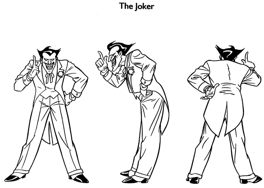 Joker Model Sheet III