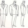 Clark kent Model Sheet