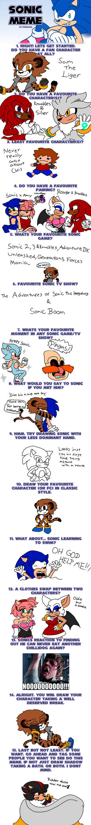 Sonic Meme by GalaxyStar-X on DeviantArt