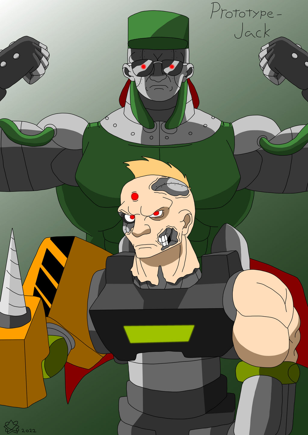 Prototype Jack Tekken-Prototype Jack by GalaxyStar-X on DeviantArt