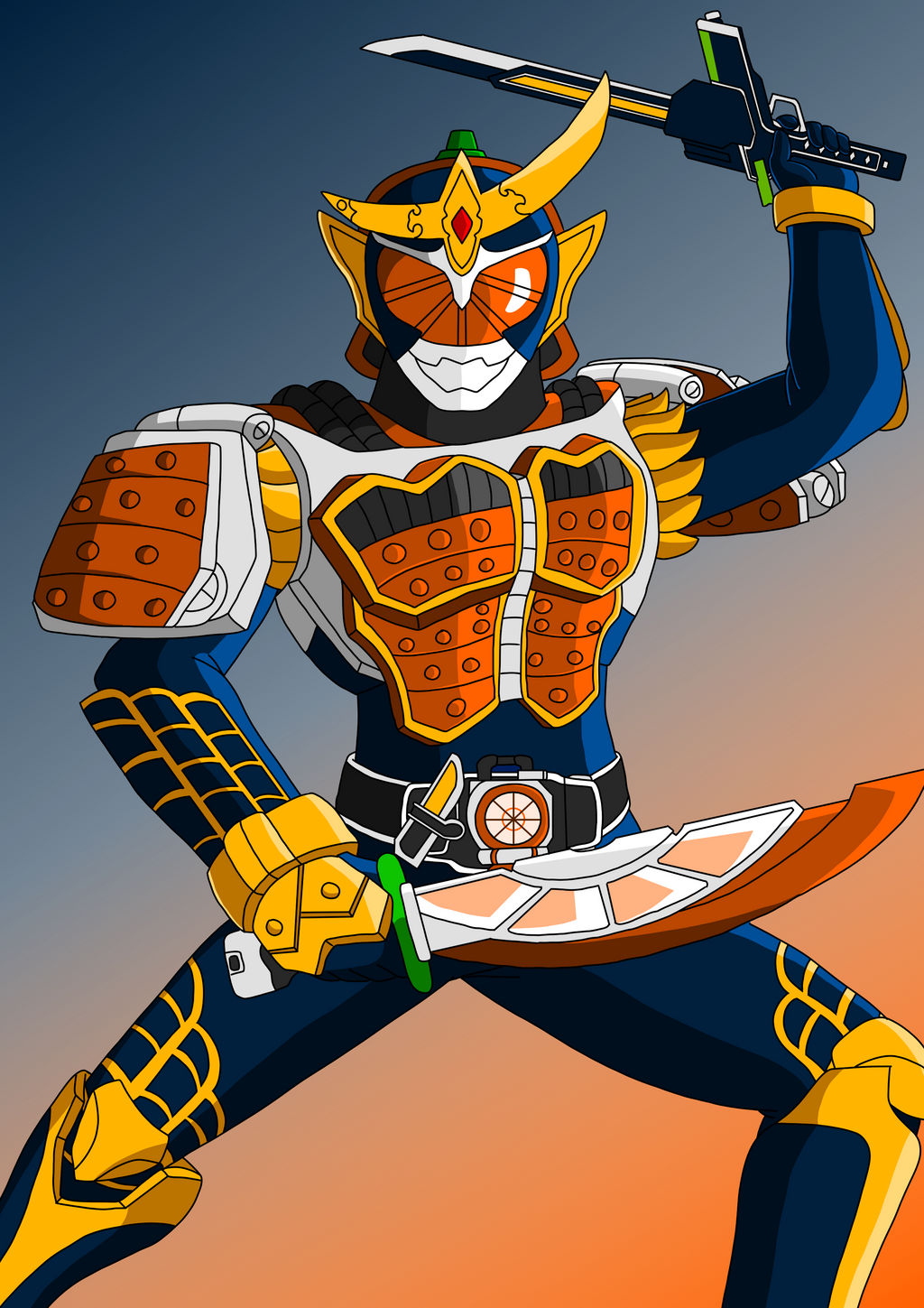 Gaim Beat Riders Kamen Rider Gaim by GalaxyStar-X on DeviantArt
