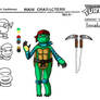 TMNT OC: 1987 Kameko Reference sheet