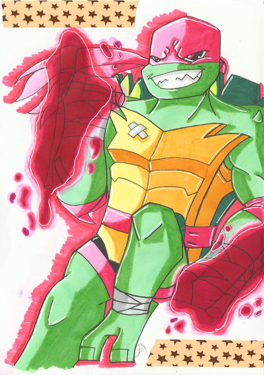 Rotmnt Red RotTMNT-Big Red by PastellTofu on DeviantArt