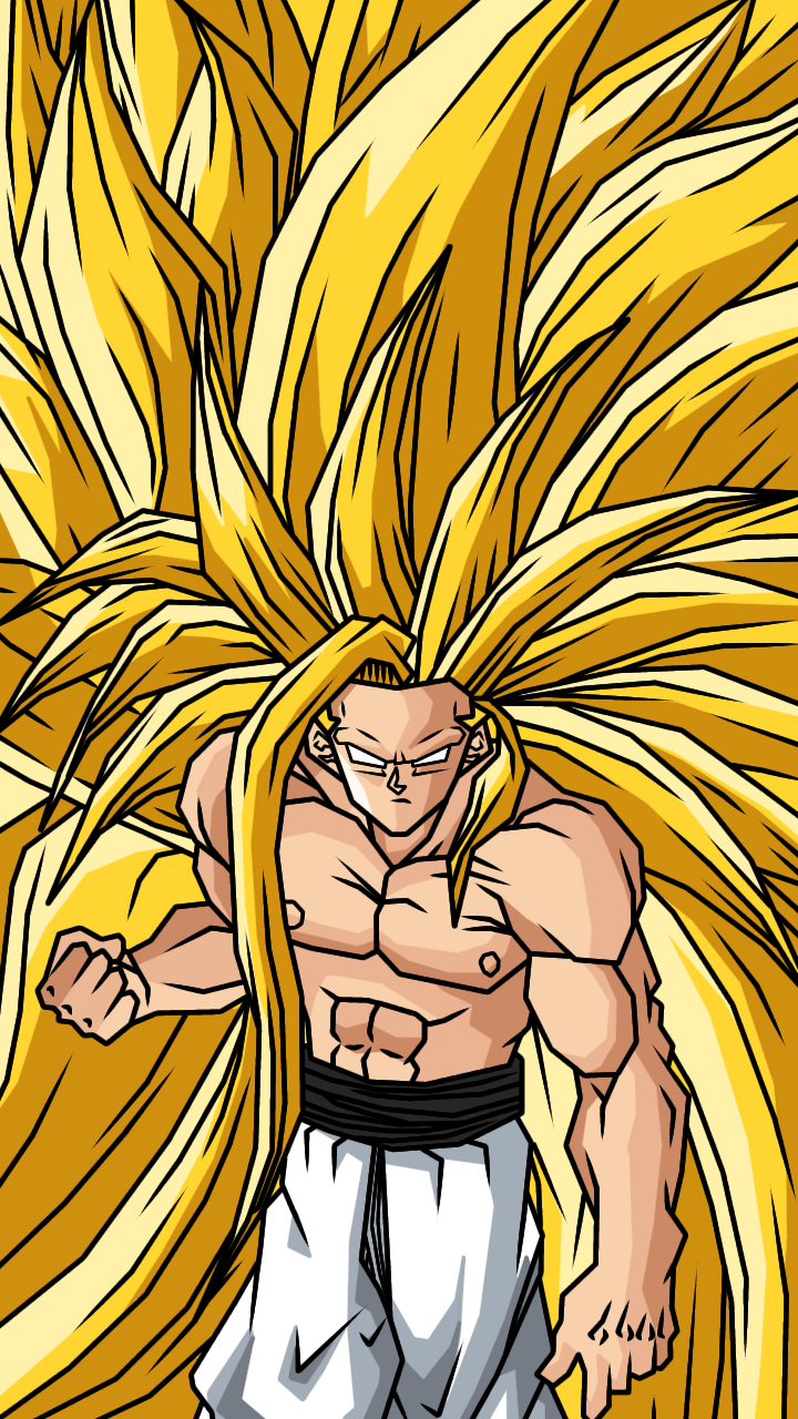 desenho do goku super sayajin infinito