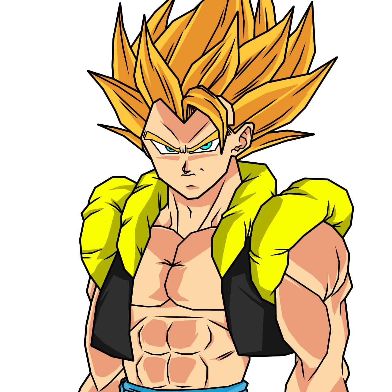 Gogeta ssj5 by iketababue on DeviantArt