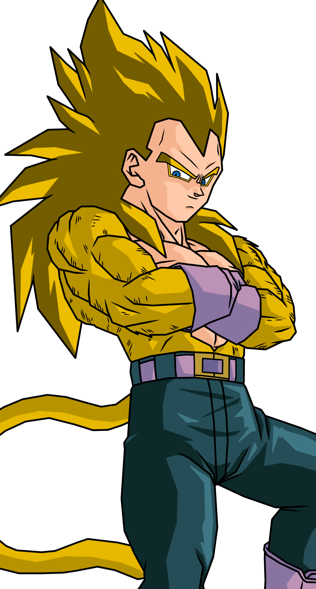 Super Saiyan 4 Super Saiyan Vegeta by obsolete00 on DeviantArt