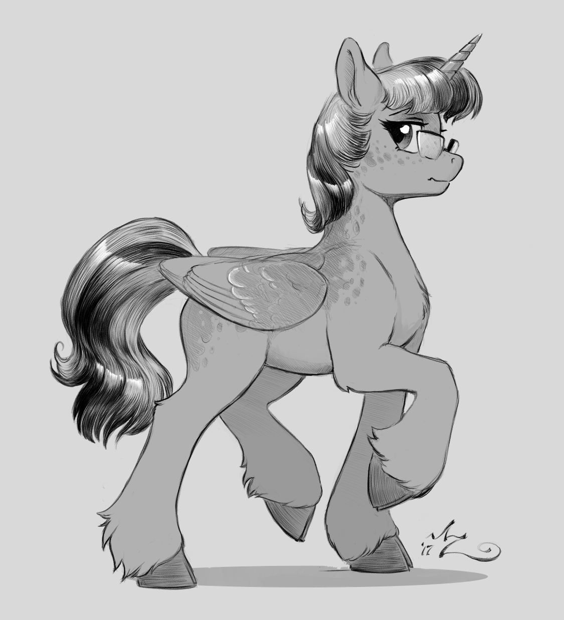 Nerd Horse