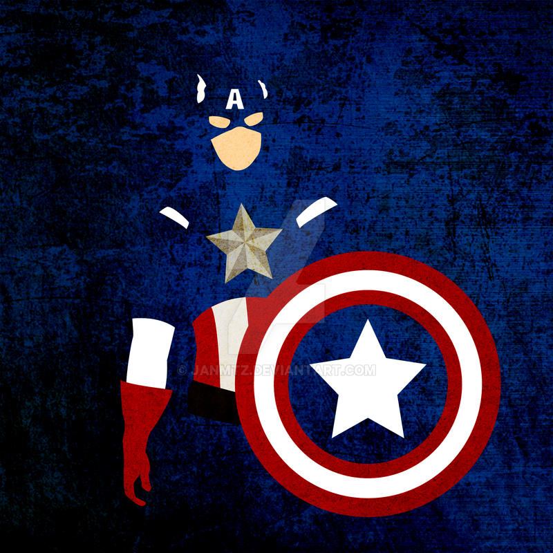 30 Days Drawing -Day #8 Superhero: Captain America